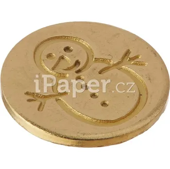 Pečetní razítko, sněhulák - 740101001706