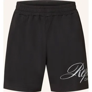 Pánské kraťasy Represent Pánské Šortky Z Mikinové Látky, černá, 50
