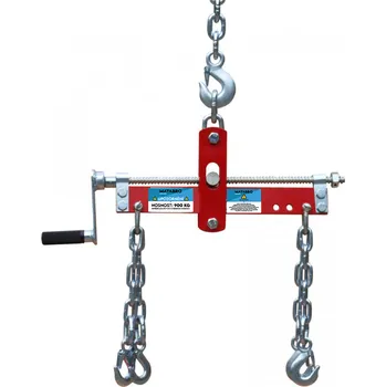 Sada nářadí Matabro MB-BALHOOK, Balancér 900kg se 4 háky pro dílnu a vyrovnávání motorů