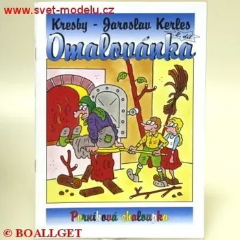 omalovánky Omalovánky A4 Perníková chaloupka 3000341