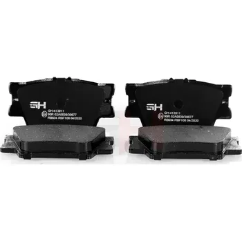 Brzdová destička Sada brzdových destiček, vždy 4 kusy v sadě GH GH-413911