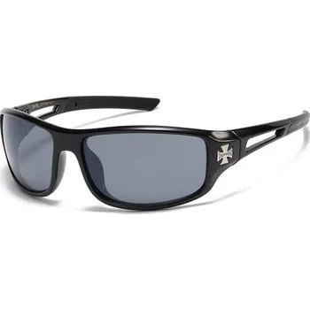 Sluneční brýle CHOPPERS WRAP AROUND BIKER Sluneční brýle Černé, Barva Černá Choppers 97k-cube