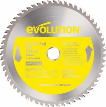 Masážní přístroj Evolution Stainless Steel TCT Widia Saw 230mm 60z (EVO-230-60-SN)