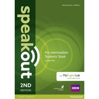 Anglický jazyk Speakout Pre-Intermediate Students´ Book w/ DVD-ROM/MyEnglishLab Pack, 2nd Edition - Antonia Clare