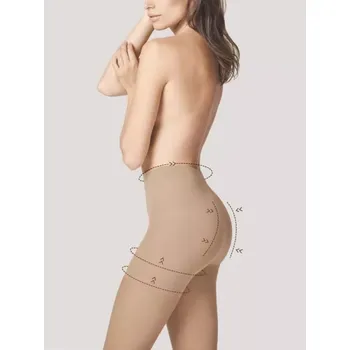 Dámské punčochy Total Slim 20 - punčochové kalhoty Fiore, 5, tan