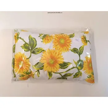 Dekorativní polštářek Bylinný polštářek slunečnice (Dekorační polštářek s motive levandule)