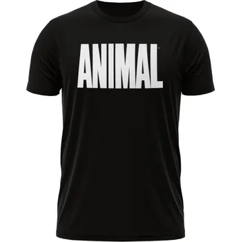 Pánské oblečení GymBeam Tričko Animal Black - Universal Nutrition Velikost: L, Barva: černá