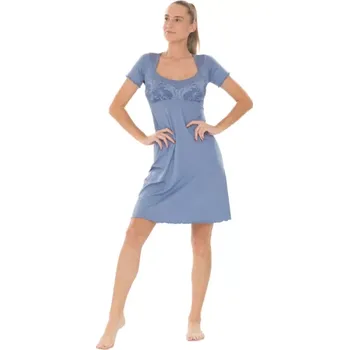 Dámská noční košile Dámská noční košile Follia modal Clodette/12260, 2XL, modrá