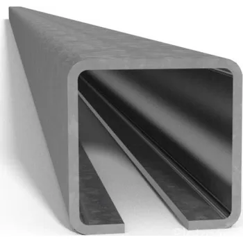 C-profil 70x70x4 mm pro posuvné brány, 3 m