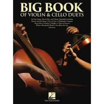 Big Book of Violin & Cello Duets (noty na housle, violoncello)