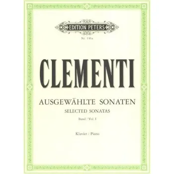 Muzio Clementi: Selected Sonatas 1 (noty na klavír)