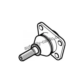 Čep nápravy Podpora-/ Kloub TRW JBJ186 - FIAT DUCATO -85