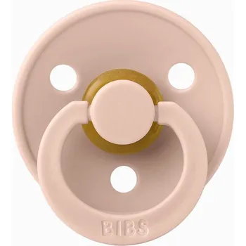 dudlíky Bibs Colour dudlík z přírodního kaučuku 1 ks 0 - 6 měsíců Blush