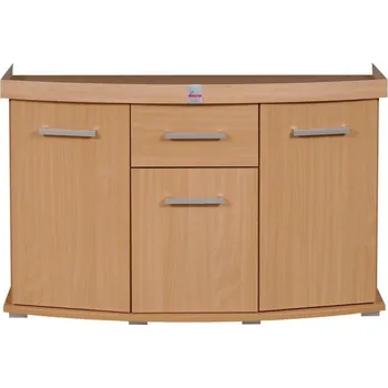 Stolek akvarijní DIVERSA Solid 120*40 oblý černé