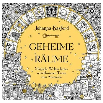 Encyklopedie Geheime Räume - Basford, Johanna [DE] (2022, Brožovaná, MVG Moderne Vlgs. Ges.)