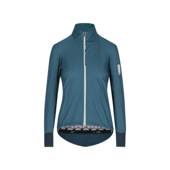 Cyklistická bunda Q36.5 zimní cyklistická bunda Adventure Winter Jacket Women 2024/2025 Zelená L Dámské