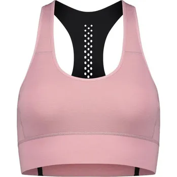 cyklistický dres Mons Royale sportovní podprsenka Stratos Merino Shift Sports Bra 2022 Tmavě modrá XS Dámské