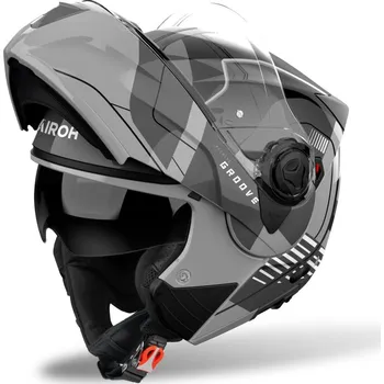 Helma na motorku Výklopná přilba SPECKTRE Groove, AIROH (šedá lesklá) 2025