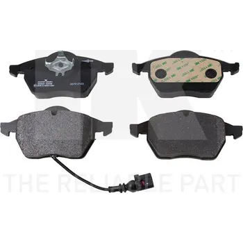 Brzdová destička Sada brzdových destiček, kotoučová brzda NK 224757