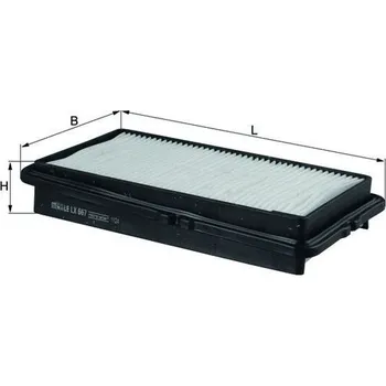 Vzduchový filtr Vzduchový filtr MAHLE LX 667