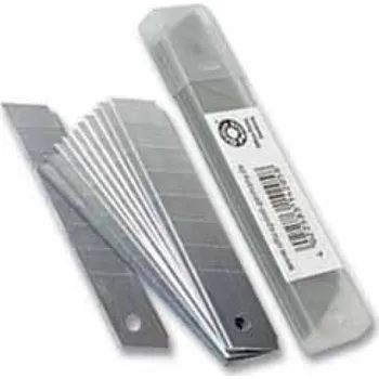 Pracovní nůž Náhradní břity malé 9 mm balení 10 ks