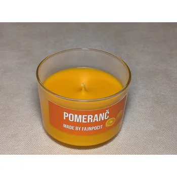 Svíčka Fajnpocit svíčka s vůní Pomeranč