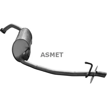 Tlumič výfuku Zadní tlumič výfuku ASMET 13.038