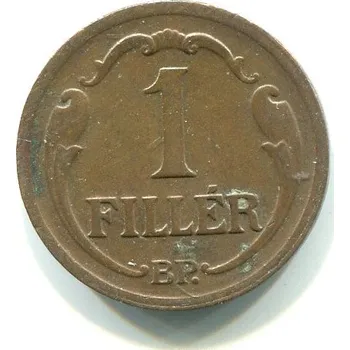 MAĎARSKO. 1 fillér 1928. KM-505