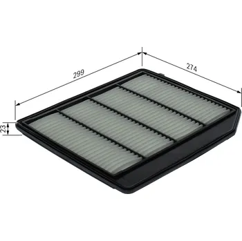 Vzduchový filtr Vzduchový filtr BOSCH F 026 400 710