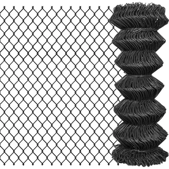 Plot vidaXL Drátěné pletivo ocel 25 x 1 m šedé