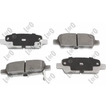 Brzdová destička Sada brzdových destiček, kotoučová brzda ABAKUS 231-02-020