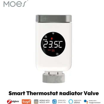 Hlavice pro radiátor MOES chytrá hlavice radiátoru Zigbee 3.0