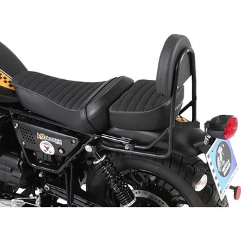 Zavazadlo na motocykl Hepco & Becker Opěrka spolujezdce na Moto Guzzi V 9 Roamer (17-25) pro dlouhé sedadlo, černá