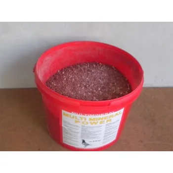 Krmítko pro ptáka Grit pro holuby MULTI MINERAL POWER - kbelík 10kg