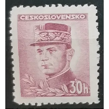 Poštovní známka Známka ČSR, 30 h, Pof.413**