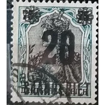 Sběratelství Známka Sársko, 20, Mi.50#