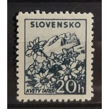 Sběratelství Známka Slovenský štát, 20H, Pof.49Y**