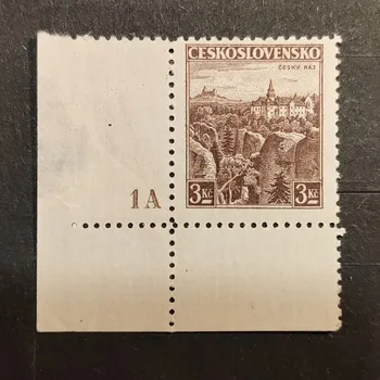 Sběratelství Známka s DZ ČSR, 3 Kč, Pof.309*