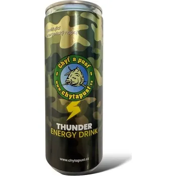 Energetický nápoj Chyť a pusť Energetický drink Thunder 250ml