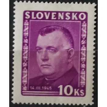 Sběratelství Známka Slovenský štát, 10Ks, Pof.125*