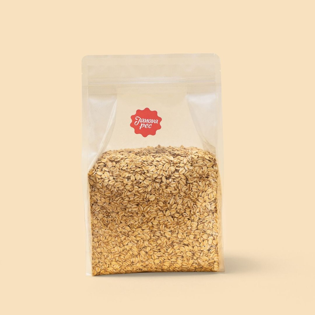 Janova pec Ovesné vločky BIO 1200 g