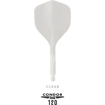 Šipka Condor AXE 120 průhledné, standardní letky a krátké násadky 18mm