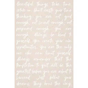 Plakát Plakát, Obraz - Words of Wisdom - You Are Enough, uplusmestudio