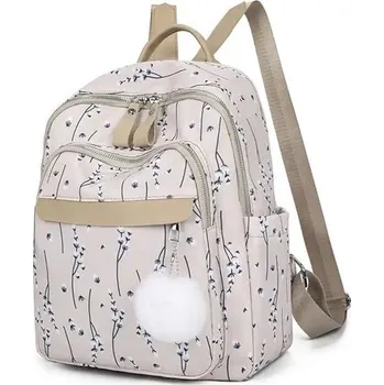 Lifestyle Dámský střední batůžek s bambulí 12 l