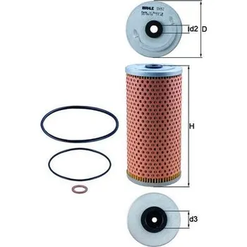 Olejový filtr Olejový filtr MAHLE OX 92D