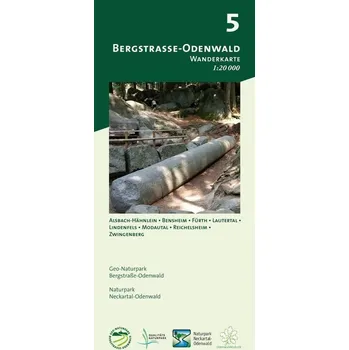 Bergstraße-Odenwald 1:20.000