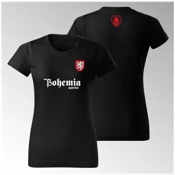 Dámské tričko Dámské tričko Bohemia 12TD - černá / XL