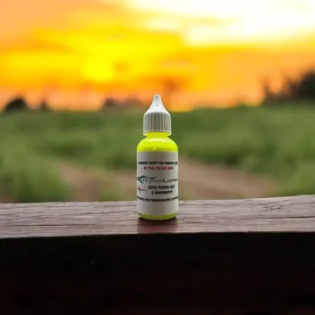 RYVALURES-SOFTBAIT PAINT FLUO YELLOW 30ML. (BARVA NA GUMOVÉ NÁSTRAHY)