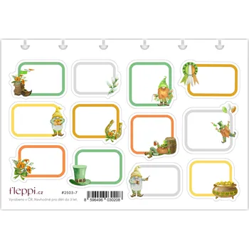 samolepka Fleppi Březen 2025 | arch 7