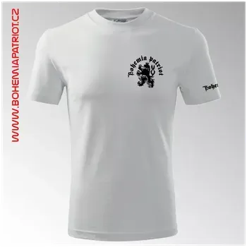 Pánské tričko Tričko s potiskem Bohemia 10T - bílá / XXL